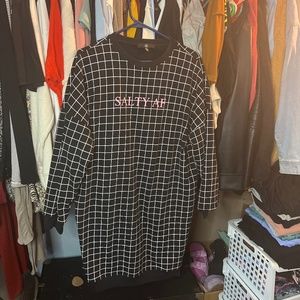 Misguided sweatshirt dress